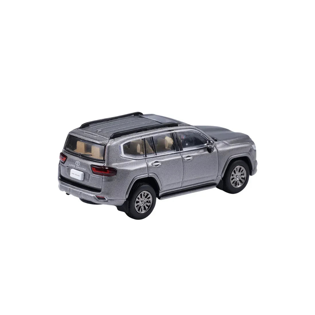 Premium scale diecast model car – *PRE-ORDER* Toyota Land Cruiser LC300 Street Version, 1:64 Scale (Grey) Collectible