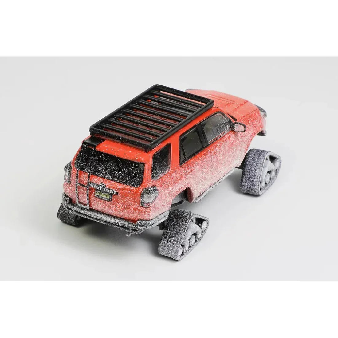 Premium scale diecast model car – Toyota Modified Snowmobile, 1:64 Scale (Red) Collectible