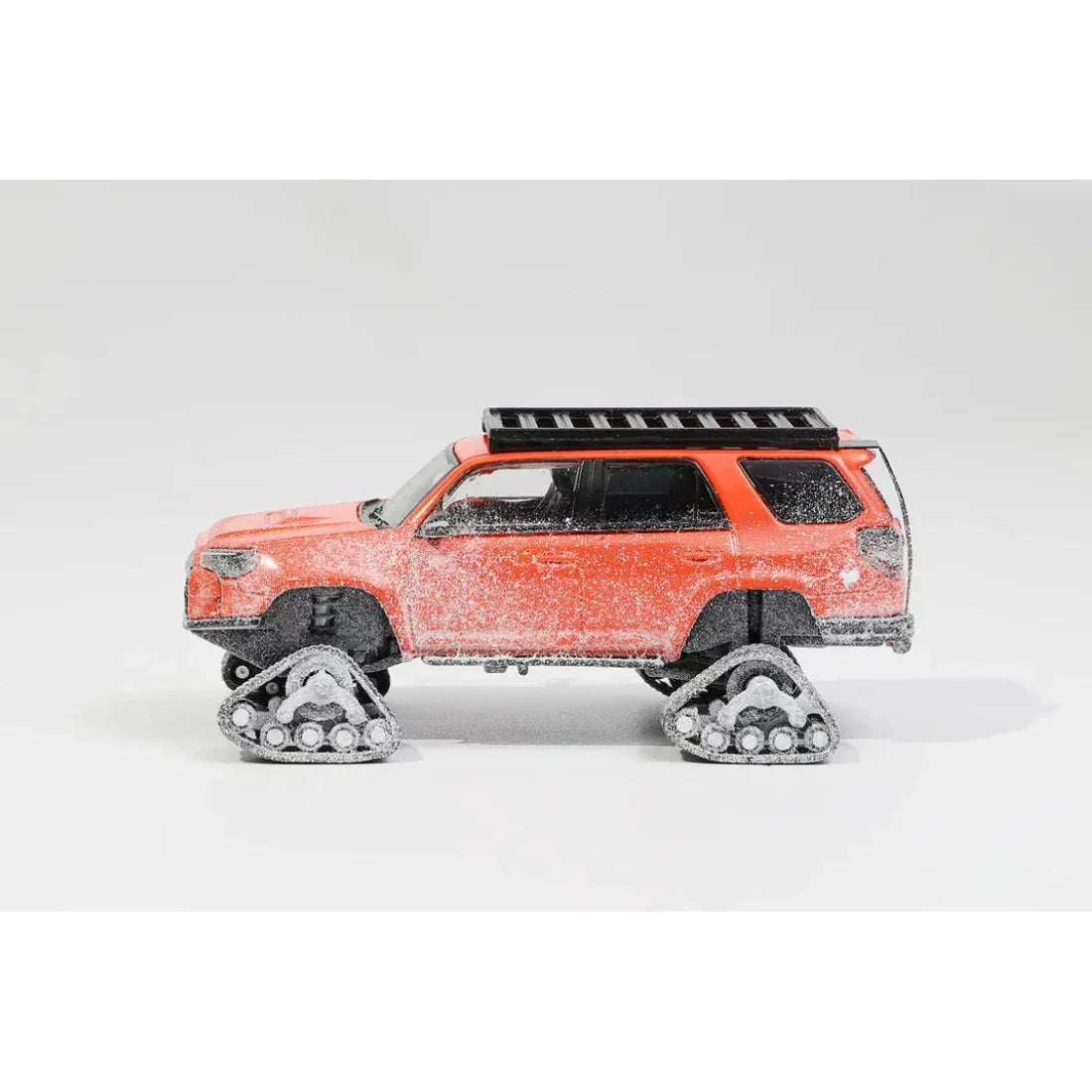 Premium scale diecast model car – Toyota Modified Snowmobile, 1:64 Scale (Red) Collectible
