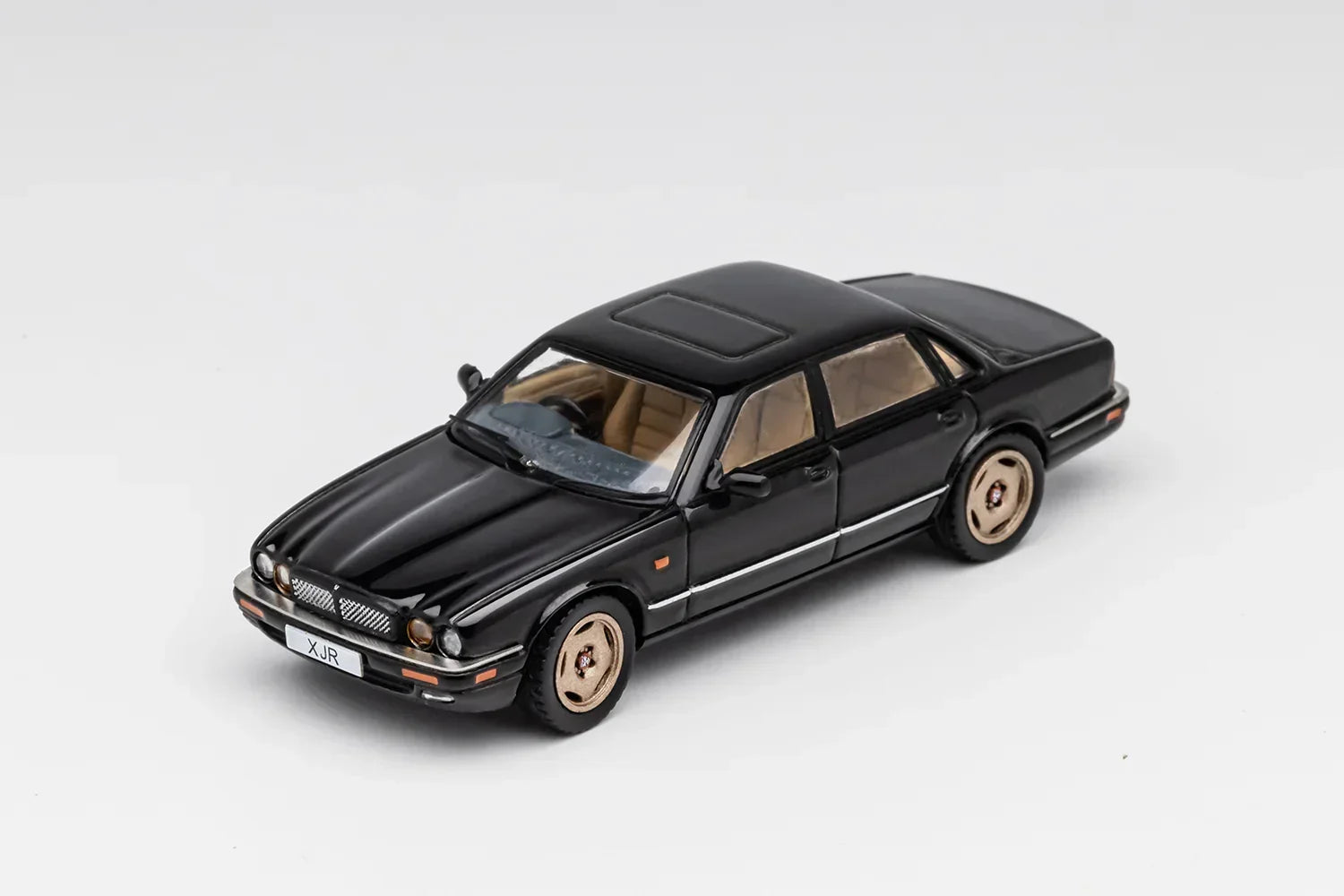Premium scale diecast model car – Jaguar XJR (X300), 1:64 Scale (Black) Collectible
