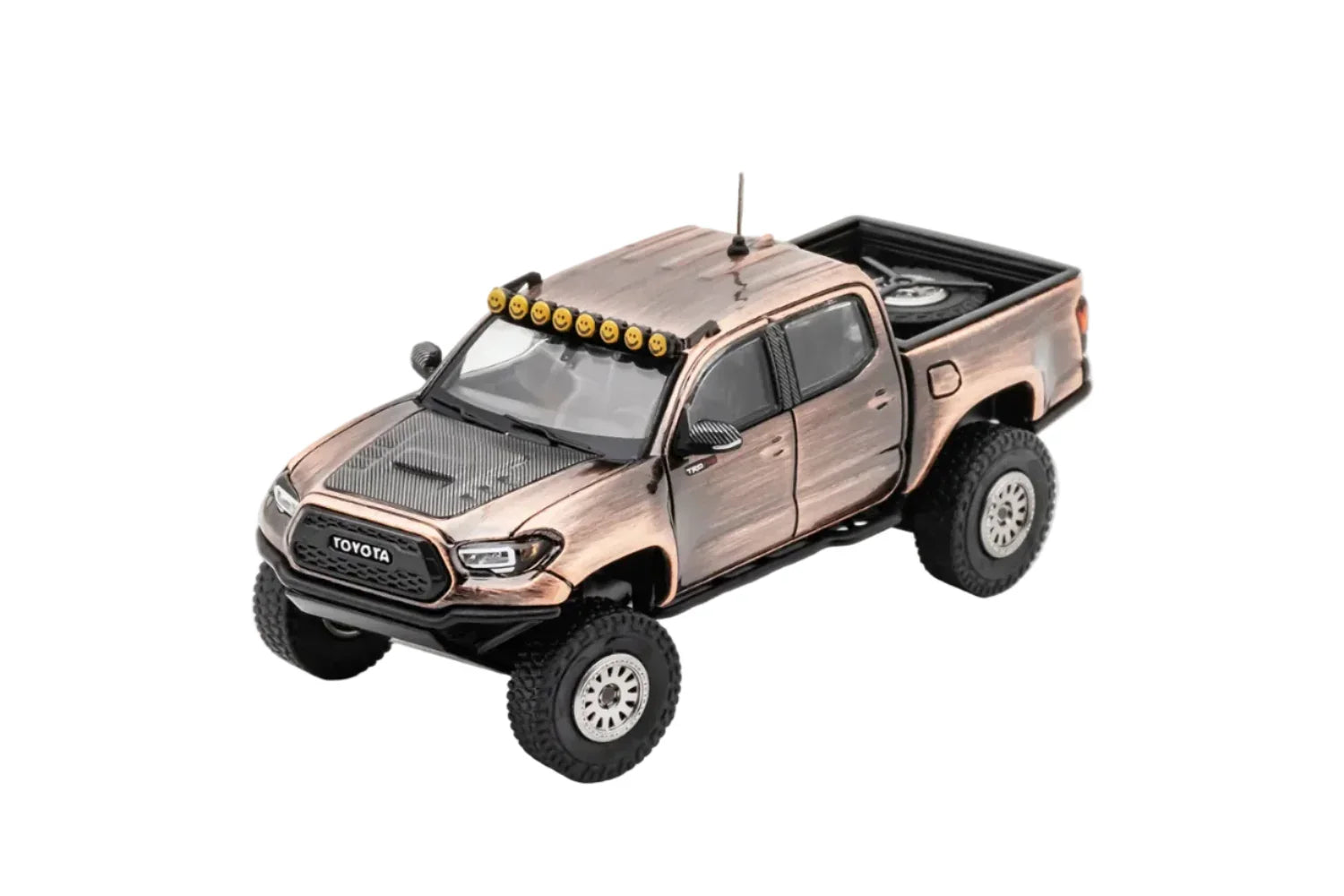 Premium scale diecast model car – Toyota Tacoma Widebody, 1:64 Scale (Copper) Collectible