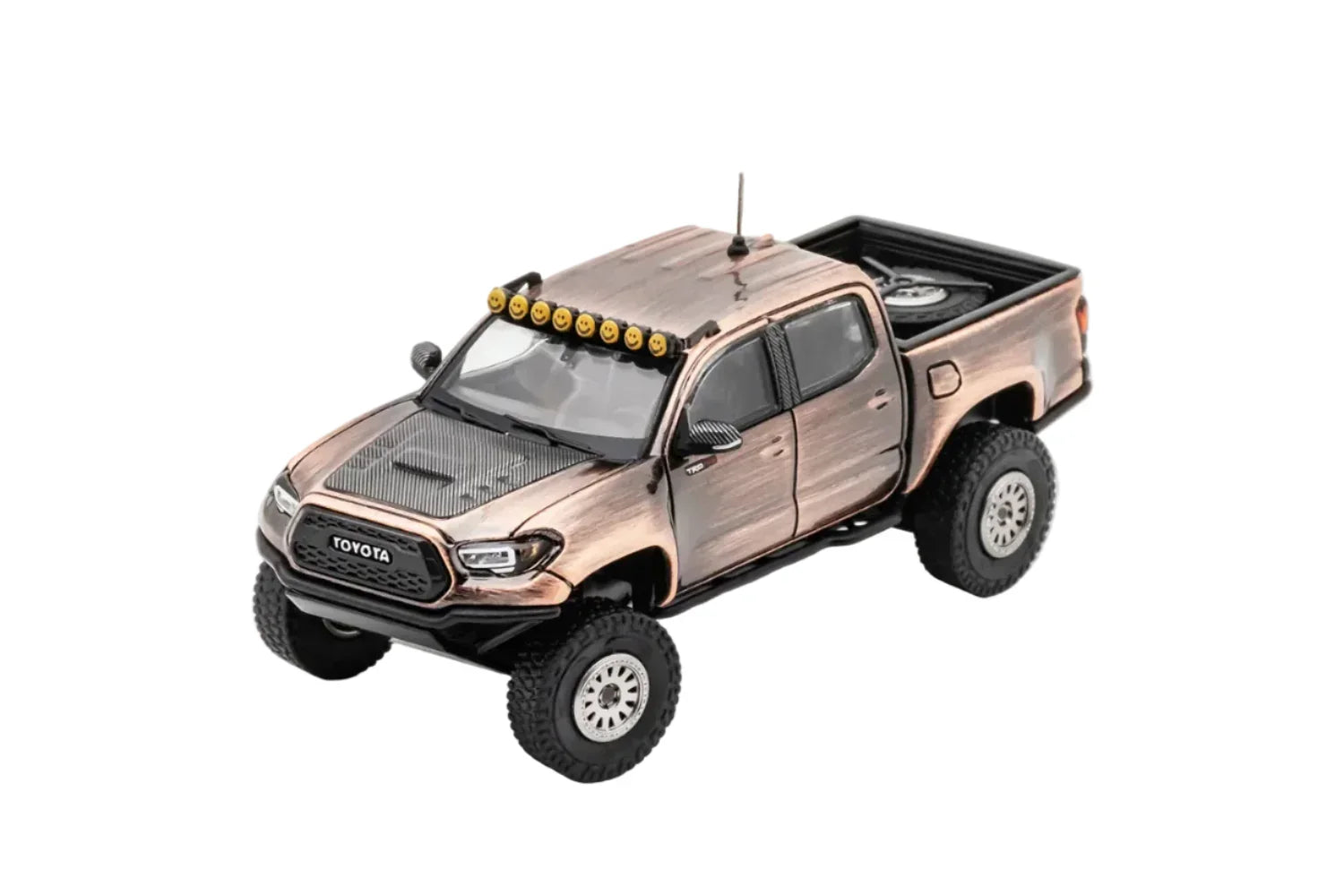 Premium scale diecast model car – Toyota Tacoma Widebody, 1:64 Scale (Copper) Collectible