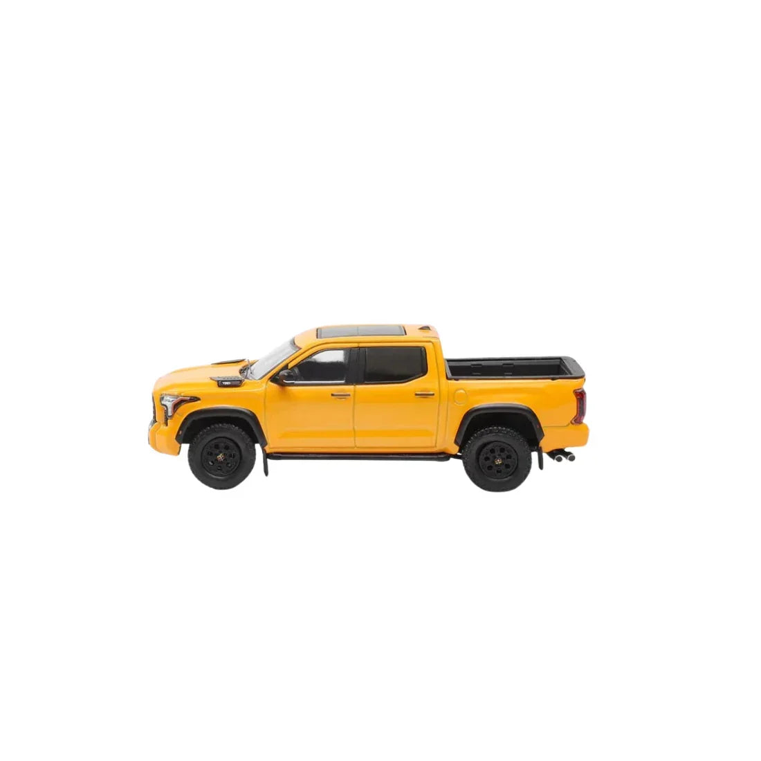 Premium scale diecast model car – *PRE-ORDER* Toyota Tundra TRD Pro with Accessories, 1:64 Scale (Yellow) Collectible