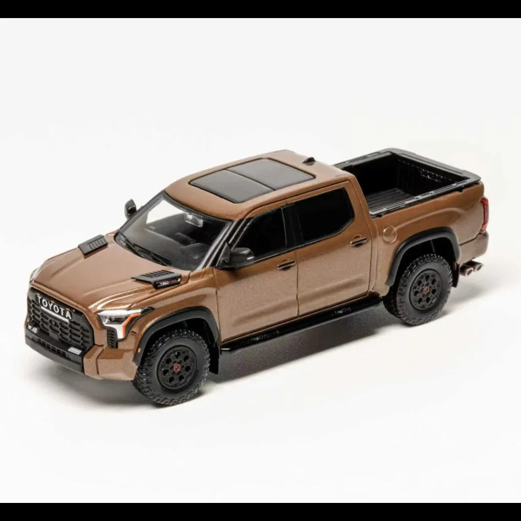 Premium scale diecast model car – *PRE-ORDER* Toyota Tundra TRD PRO Mudbath Color, 1:64 Scale Collectible