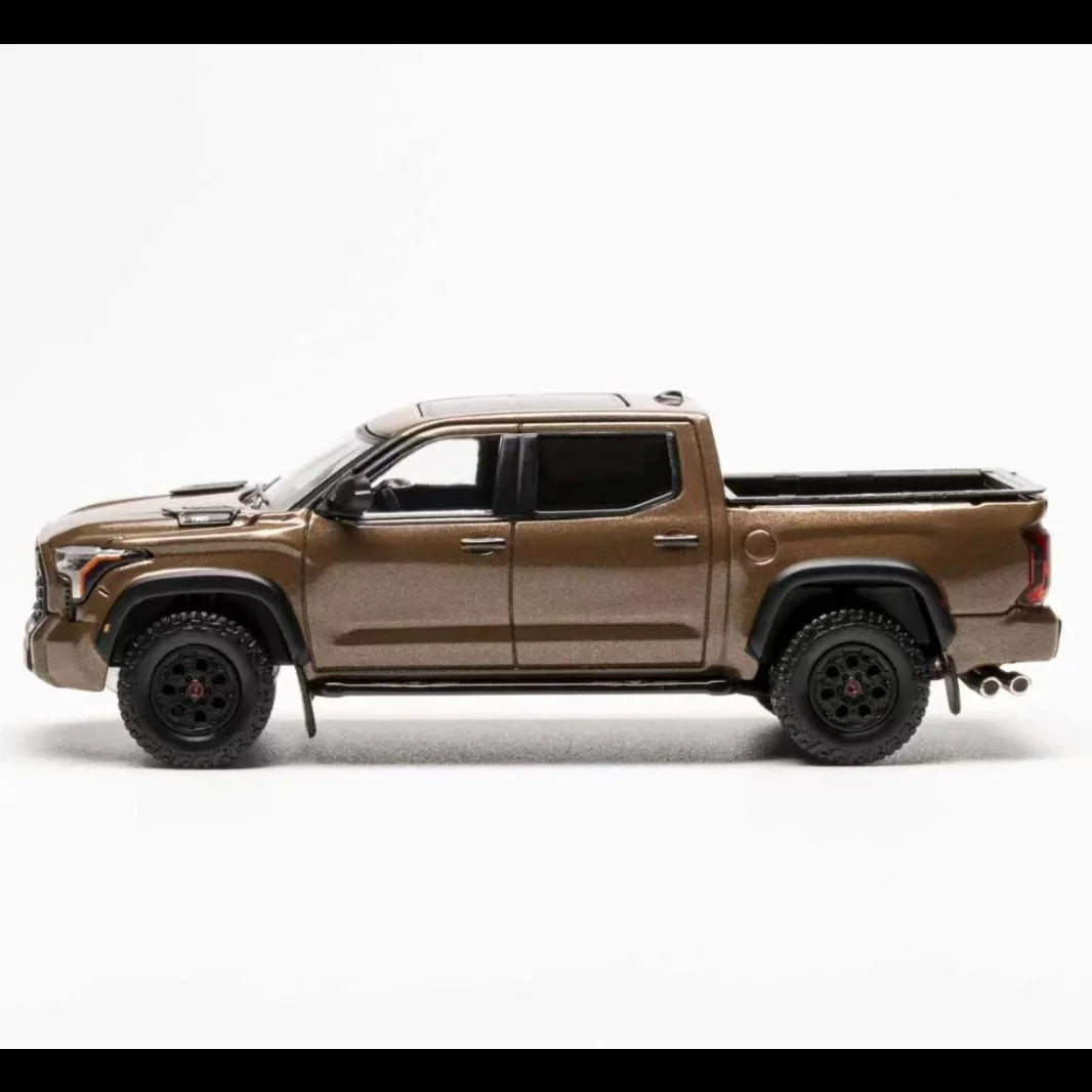 Premium scale diecast model car – *PRE-ORDER* Toyota Tundra TRD PRO Mudbath Color, 1:64 Scale Collectible