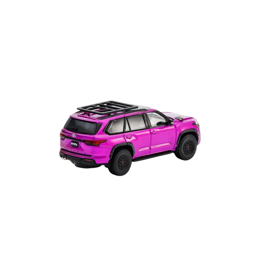 Premium scale diecast model car – *PRE-ORDER* Toyota Sequoia TRD Pro Chrome, 1:64 Scale Collectible