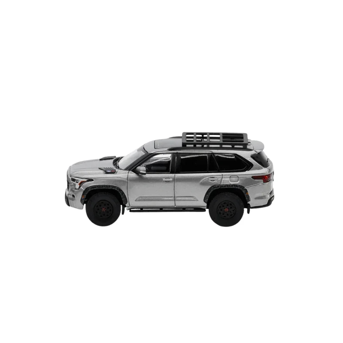 Premium scale diecast model car – *PRE-ORDER* Toyota Sequoia TRD Pro Chrome, 1:64 Scale Collectible