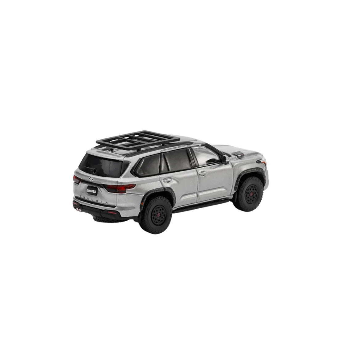 Premium scale diecast model car – *PRE-ORDER* Toyota Sequoia TRD Pro Chrome, 1:64 Scale Collectible