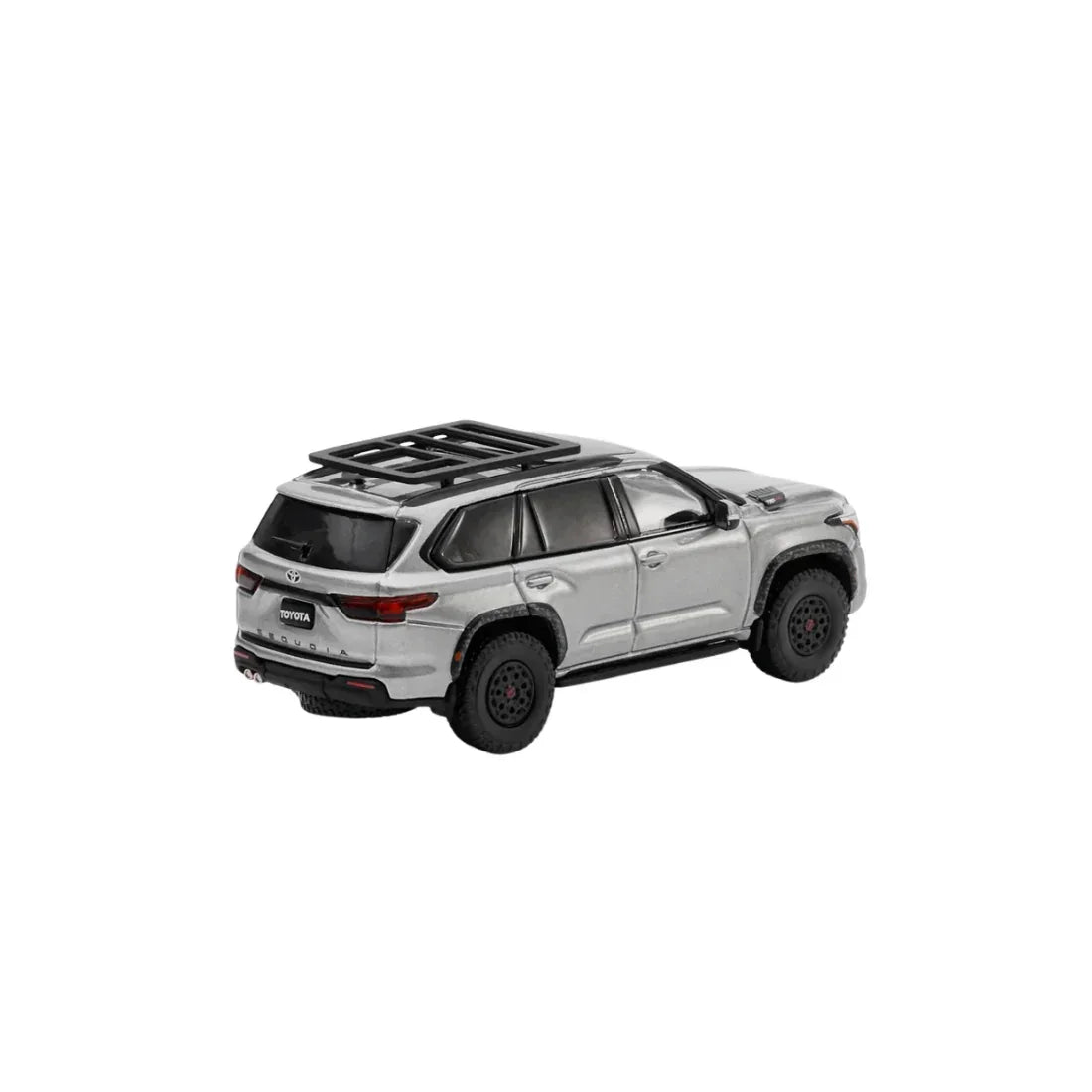 Premium scale diecast model car – *PRE-ORDER* Toyota Sequoia TRD Pro Chrome, 1:64 Scale Collectible