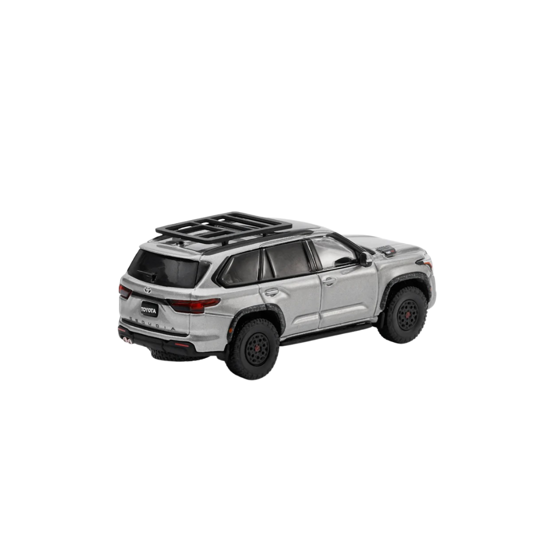Premium scale diecast model car – *PRE-ORDER* Toyota Sequoia TRD Pro Chrome, 1:64 Scale Collectible