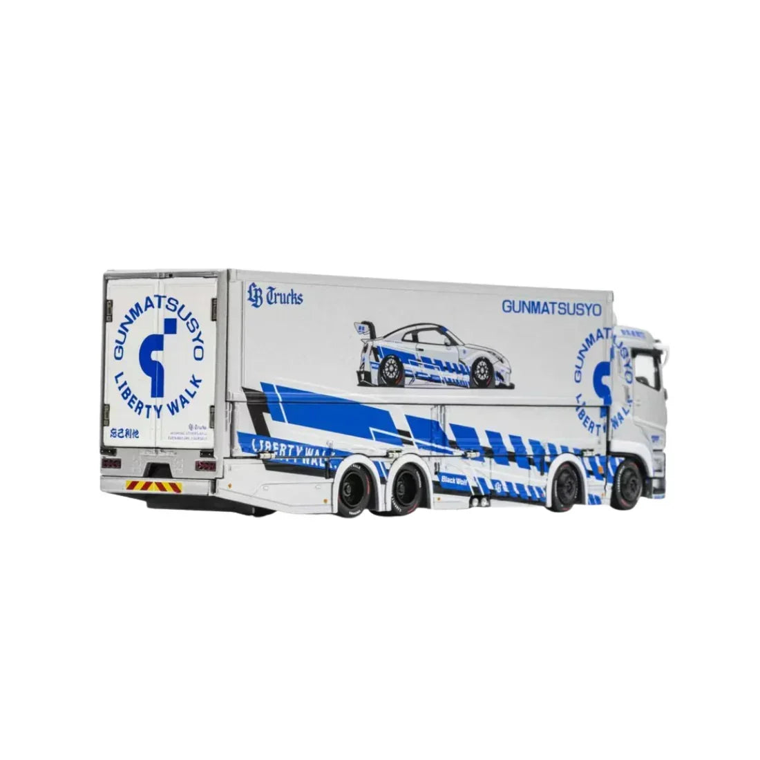 Premium scale diecast model car – *PRE-ORDER* LB, 1:64 Scale (Silver) Collectible