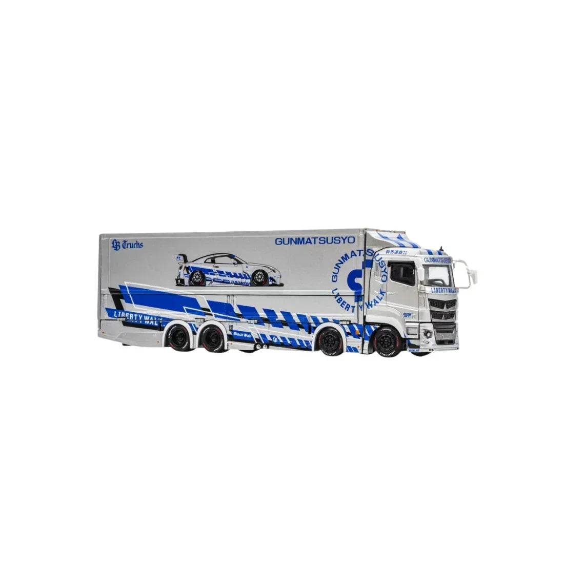 Premium scale diecast model car – *PRE-ORDER* LB, 1:64 Scale (Silver) Collectible