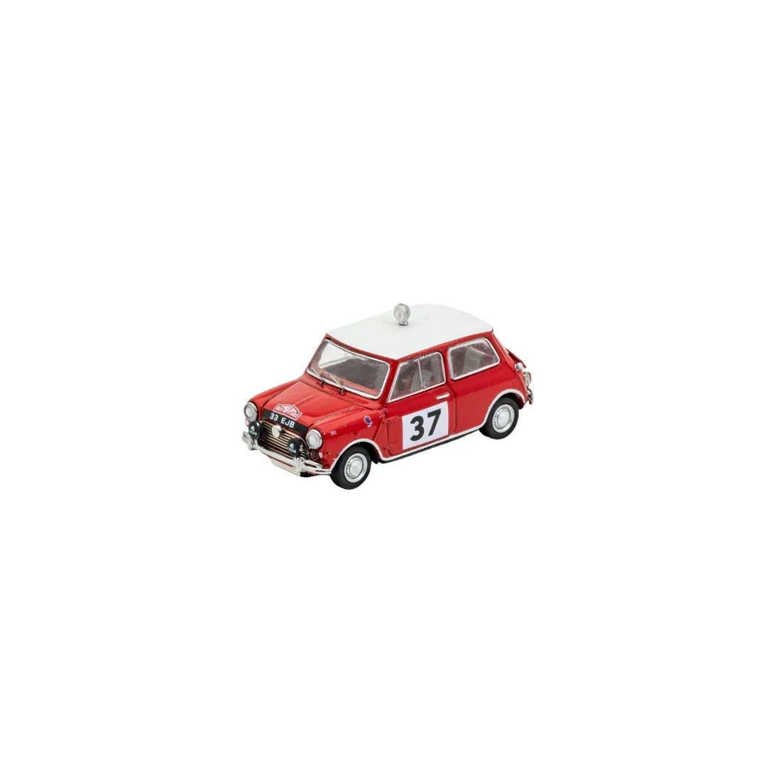 Premium scale diecast model car – *PRE-ORDER* Mini Cooper #37, 1:64 Scale (Red) Collectible