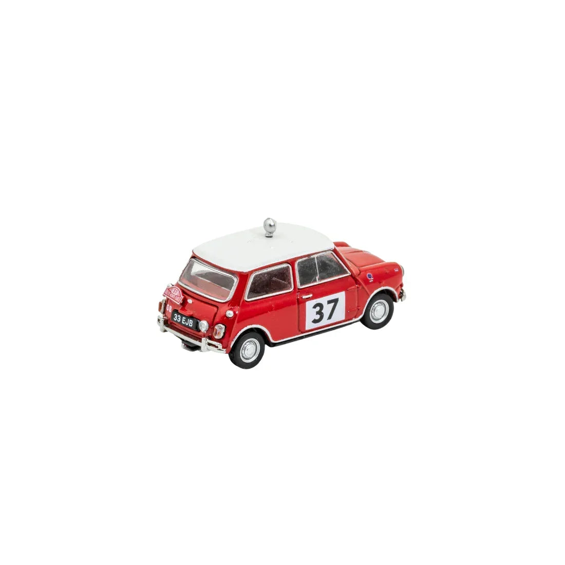 Premium scale diecast model car – *PRE-ORDER* Mini Cooper #37, 1:64 Scale (Red) Collectible