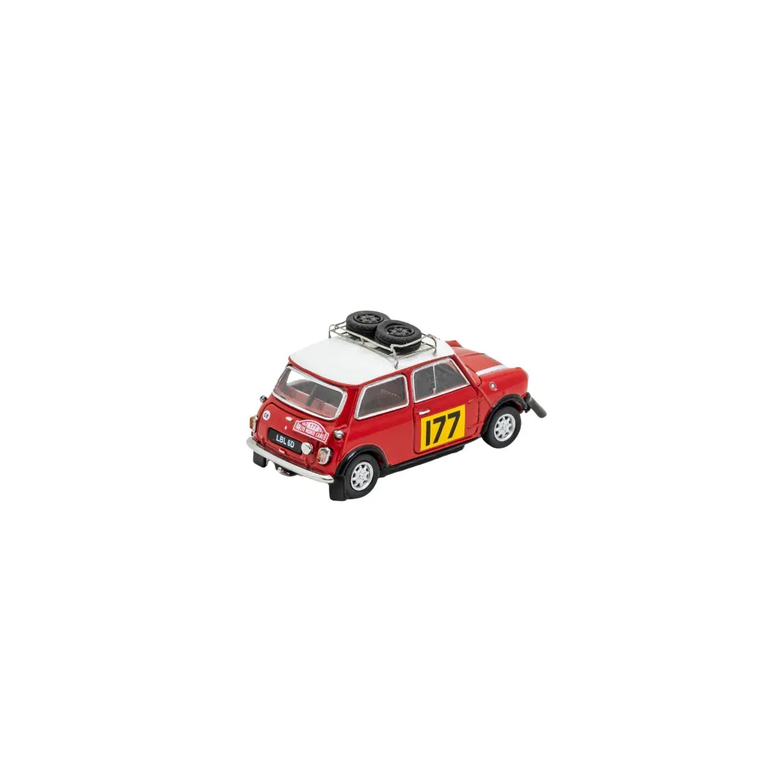Premium scale diecast model car – *PRE-ORDER* Mini Cooper #177, 1:64 Scale (Red) Collectible