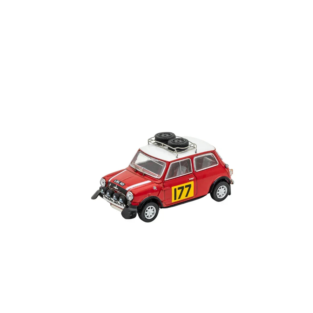 Premium scale diecast model car – *PRE-ORDER* Mini Cooper #177, 1:64 Scale (Red) Collectible