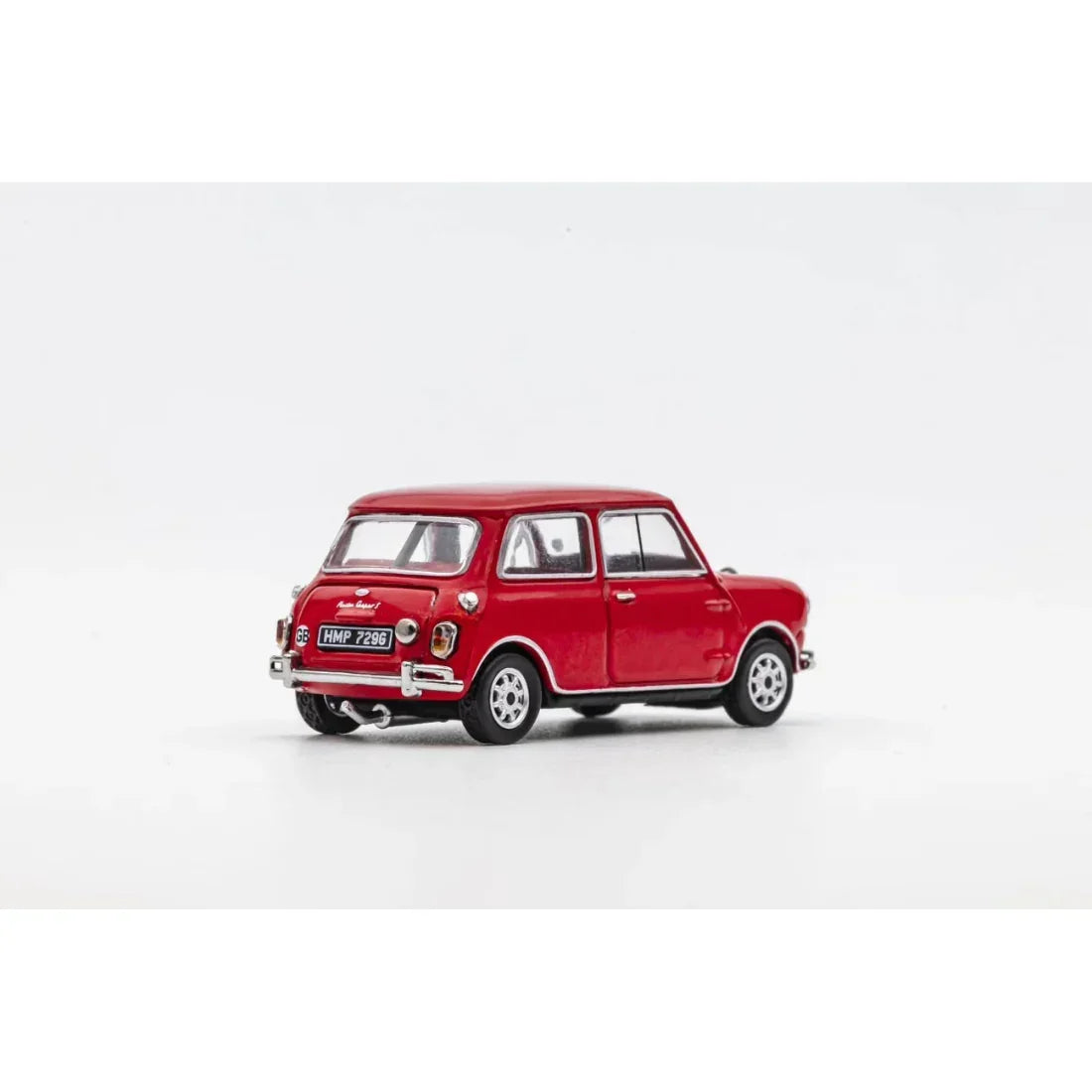 Premium scale diecast model car – Morris Mini Cooper S, 1:64 Scale (Red) Collectible