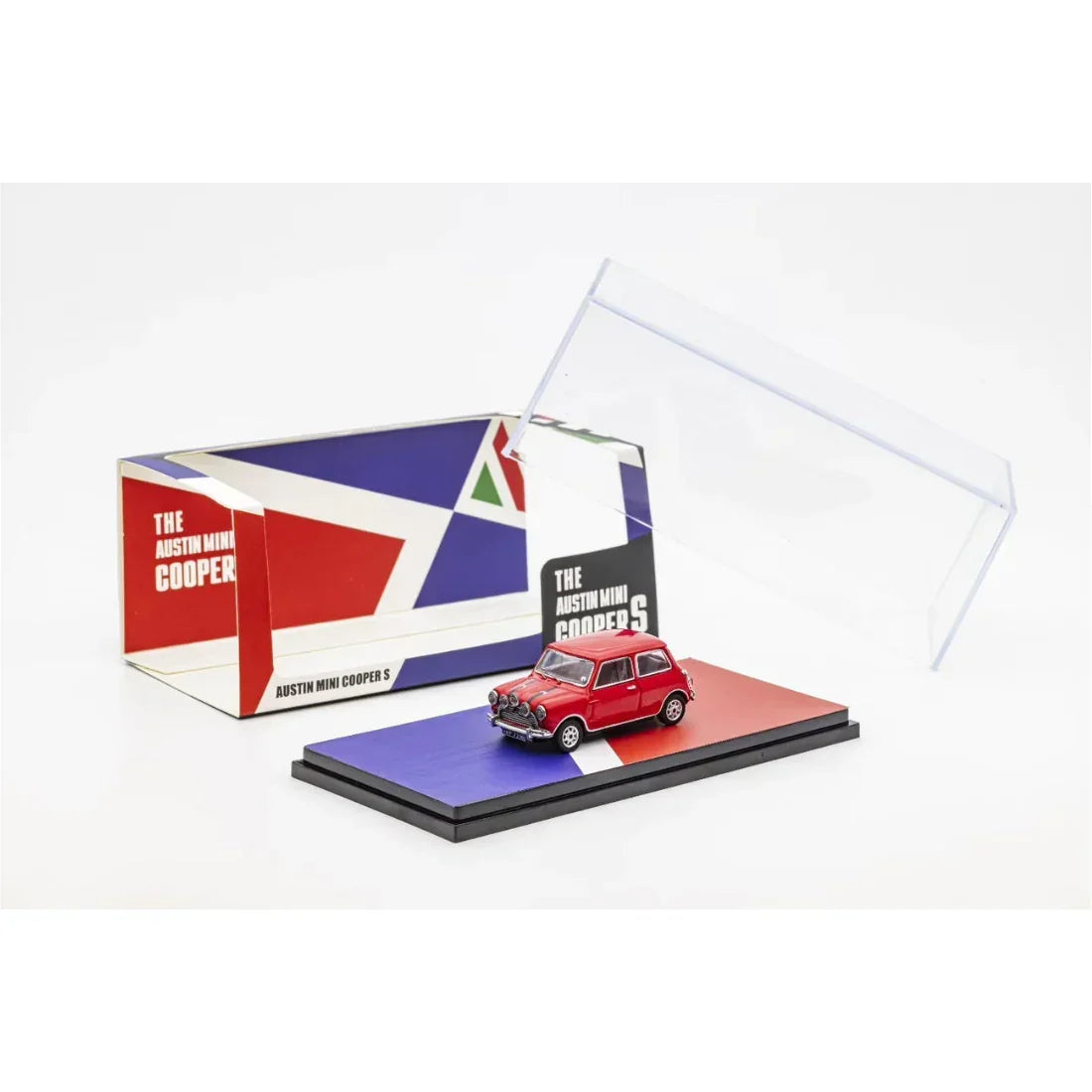 Premium scale diecast model car – Morris Mini Cooper S, 1:64 Scale (Red) Collectible