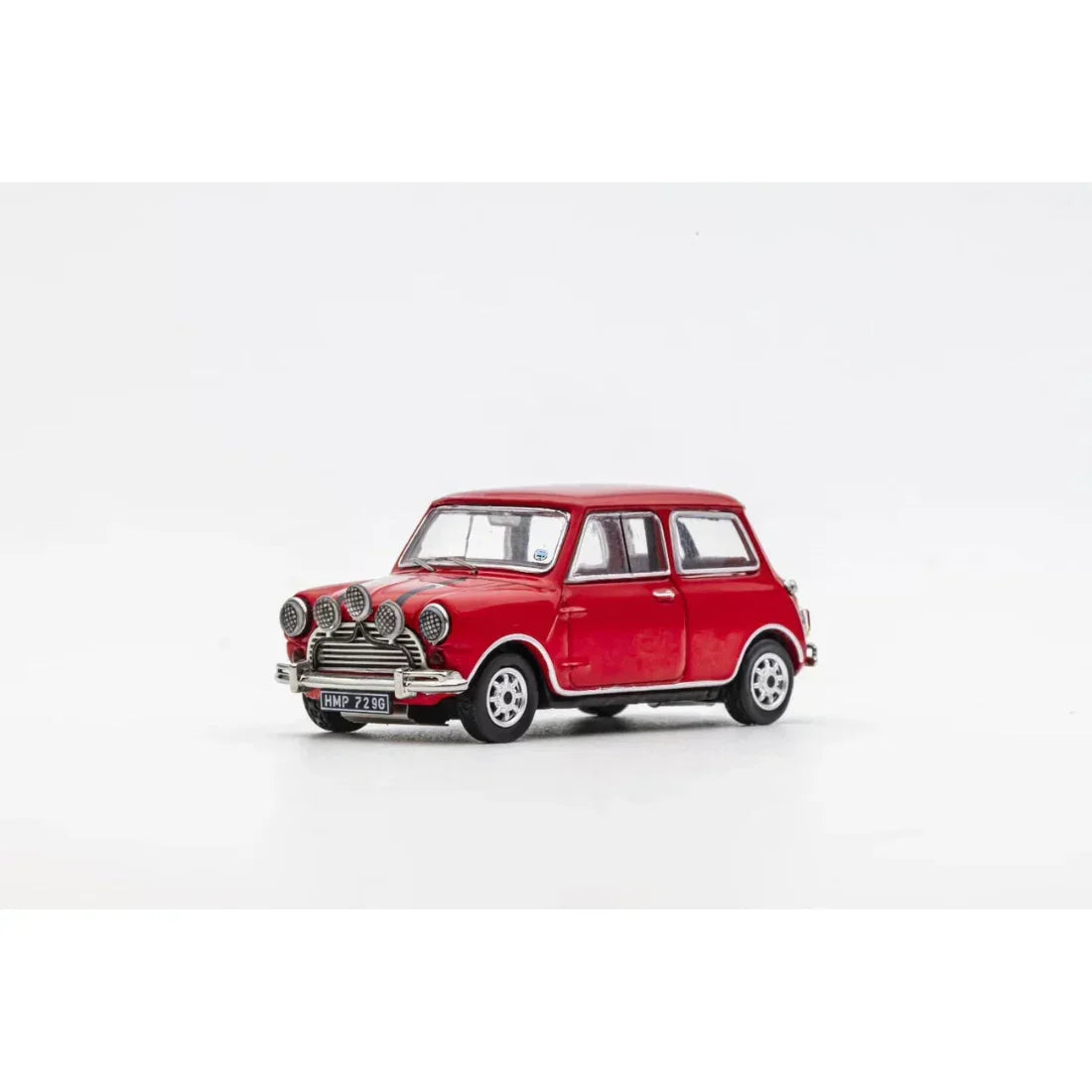 Premium scale diecast model car – Morris Mini Cooper S, 1:64 Scale (Red) Collectible