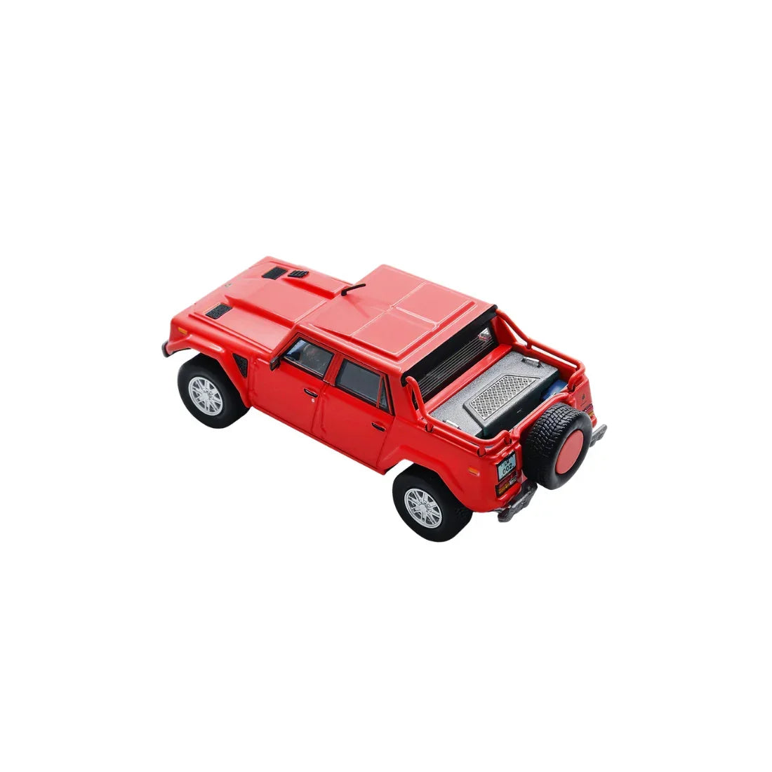 Premium scale diecast model car – *PRO-ORDER* Lamborghini LM002, 1:64 Scale (Red) Collectible