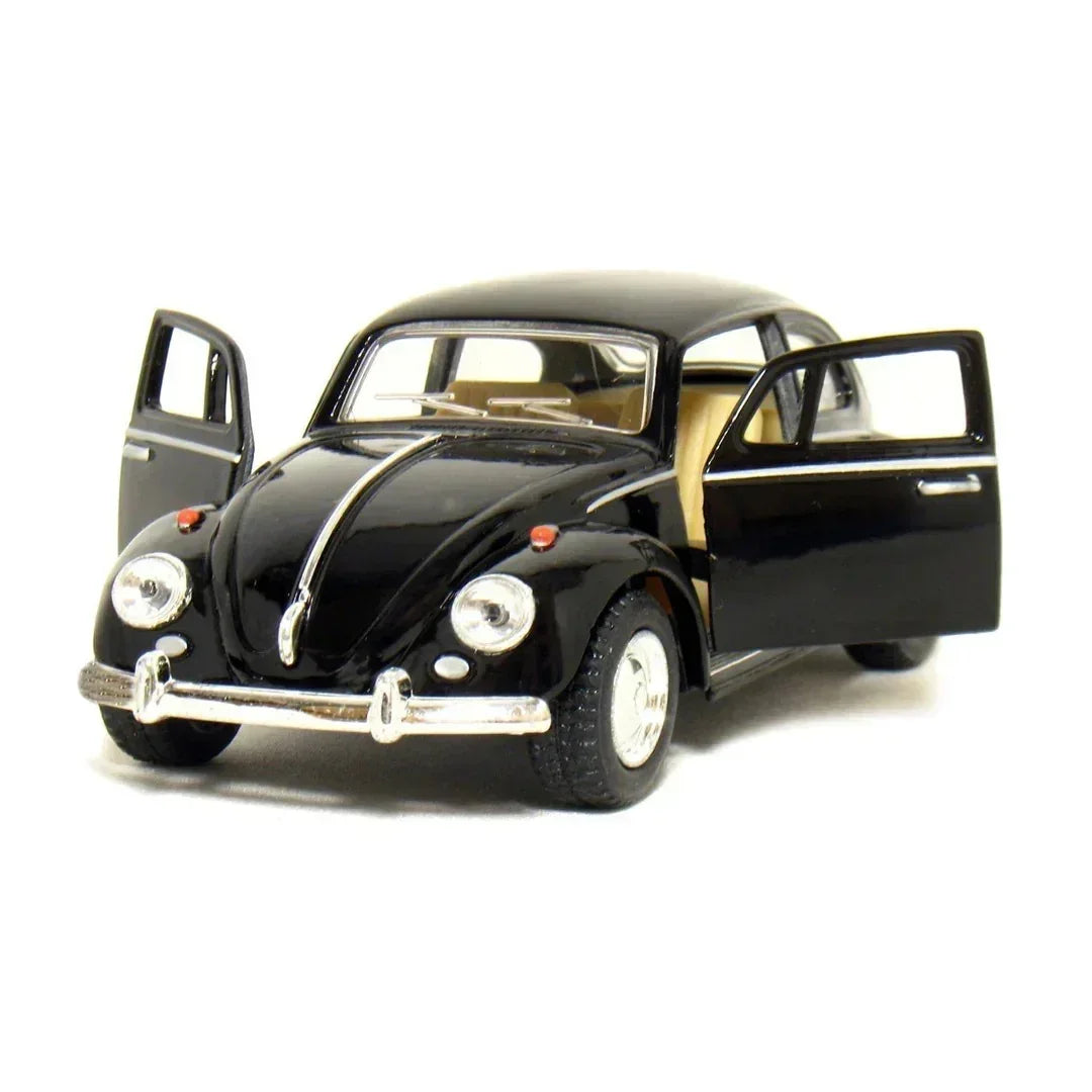 Premium scale diecast model car – Volkswagen Classical Beetle 1967, 1:36 Scale (Black) Collectible