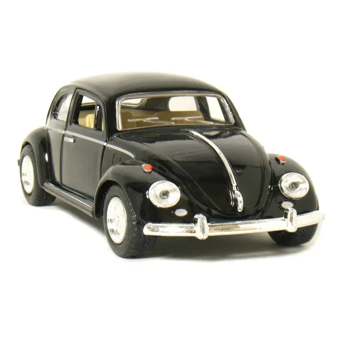 Premium scale diecast model car – Volkswagen Classical Beetle 1967, 1:36 Scale (Black) Collectible