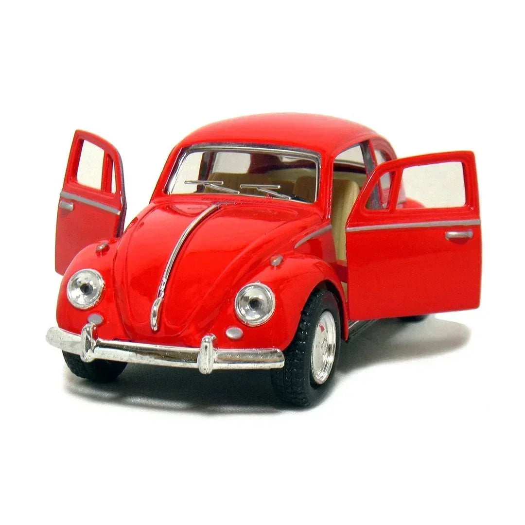Premium scale diecast model car – Volkswagen Classical Beetle 1967, 1:36 Scale (Red) Collectible