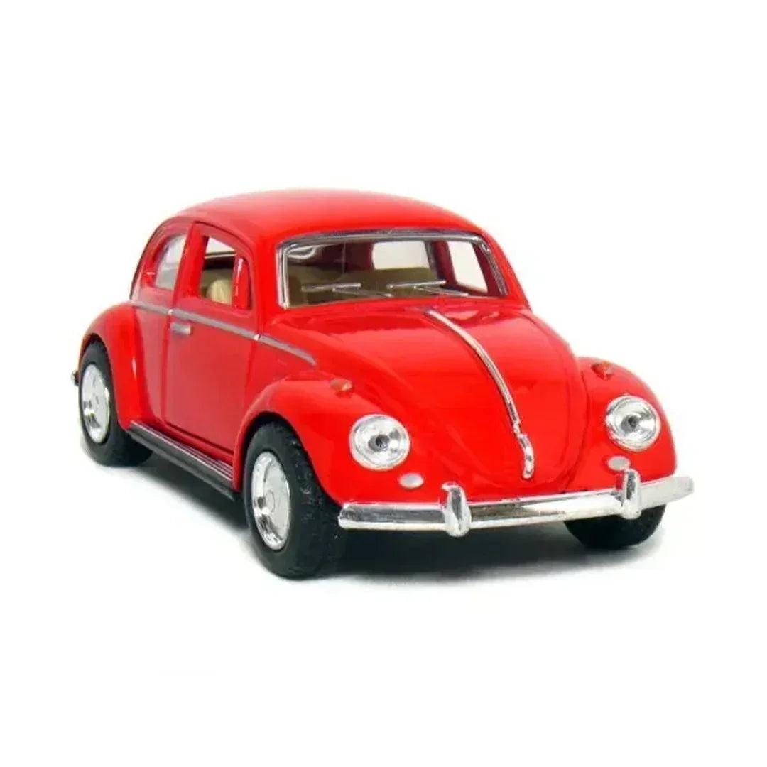 Premium scale diecast model car – Volkswagen Classical Beetle 1967, 1:36 Scale (Red) Collectible