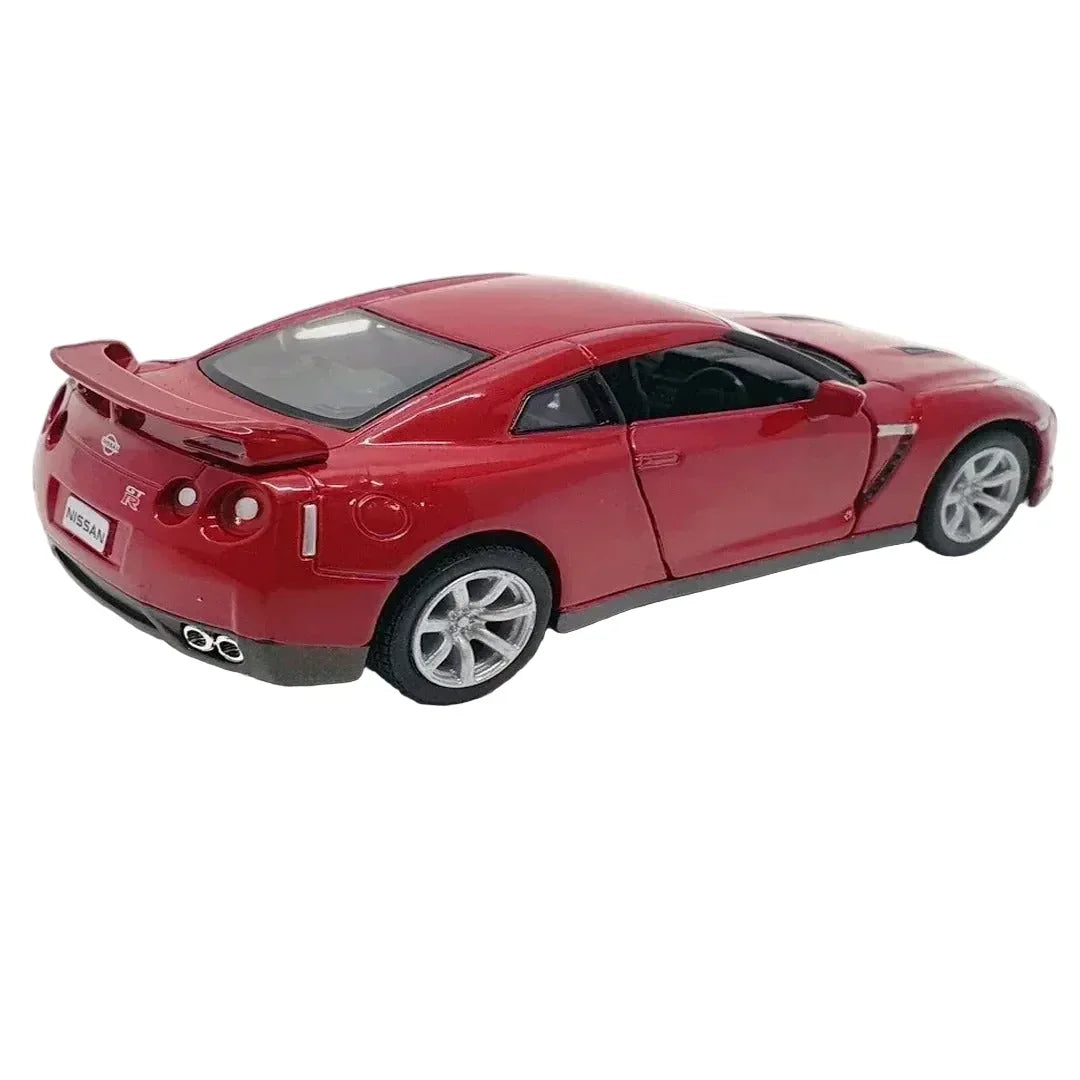 Premium scale diecast model car – Nissan GT-R R35 2009, 1:36 Scale (Red) Collectible