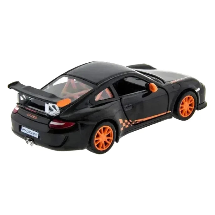 Premium scale diecast model car – Porsche 911 GT3 RS 2010, 1:36 Scale (Black) Collectible