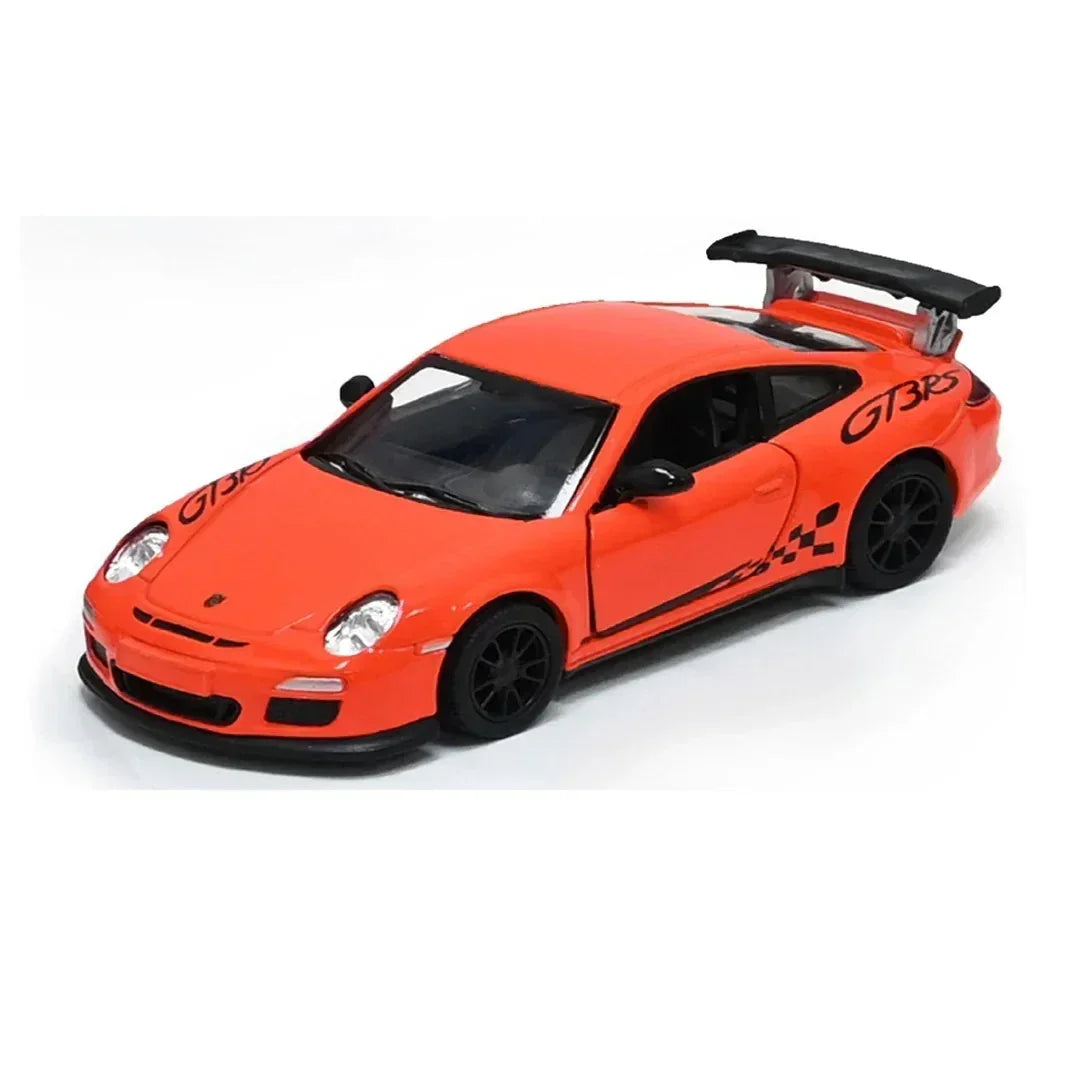 Premium scale diecast model car – Porsche 911 GT3 RS 2010, 1:36 Scale (Orange) Collectible
