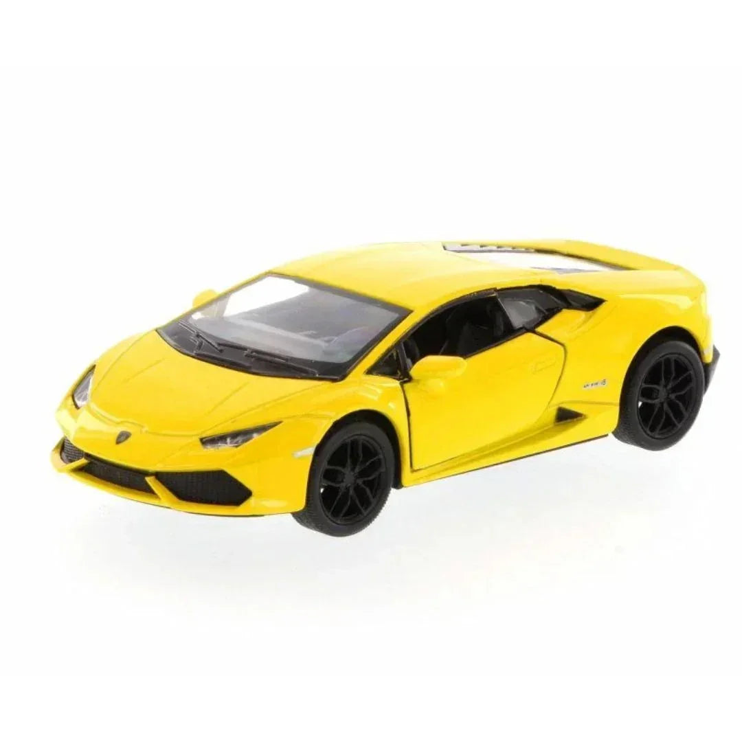Premium scale diecast model car – Lamborghini Huracan LP 610-4, 1:36 Scale (Yellow) Collectible