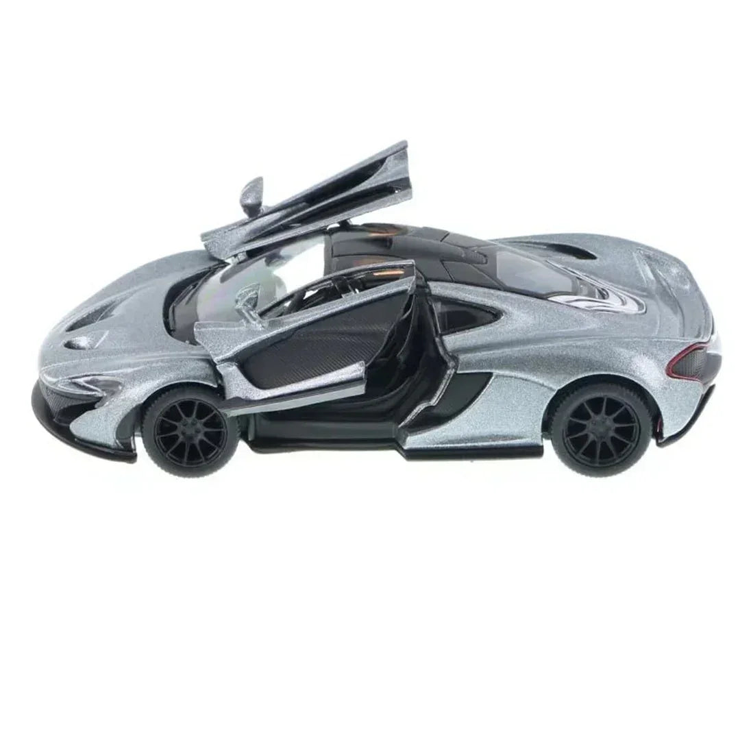 Premium scale diecast model car – McLaren P1, 1:36 Scale (Grey) Collectible