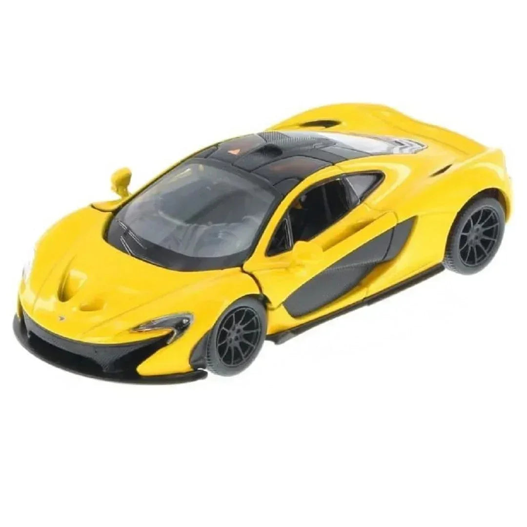 Premium scale diecast model car – McLaren P1, 1:36 Scale (Yellow) Collectible