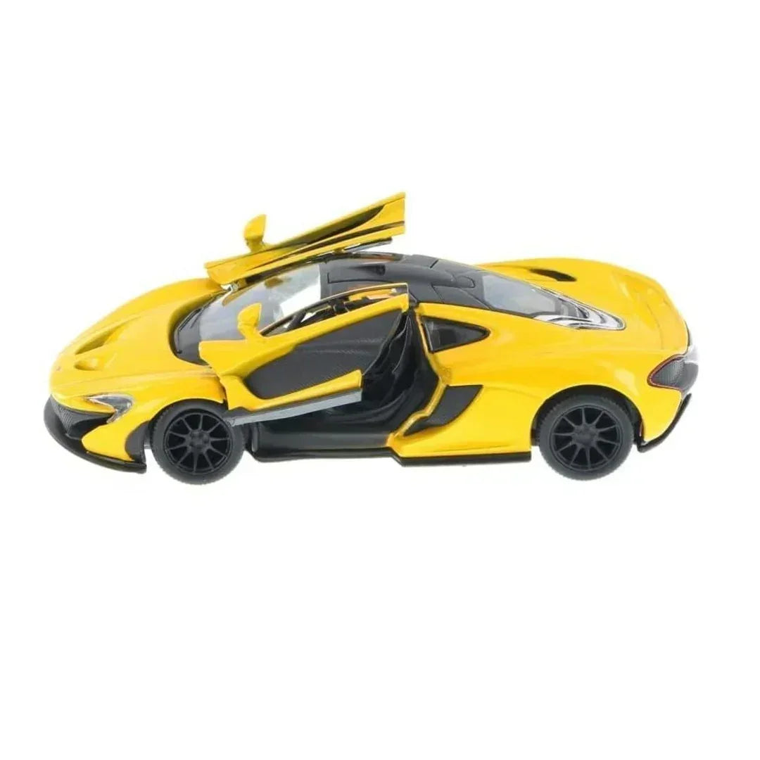 Premium scale diecast model car – McLaren P1, 1:36 Scale (Yellow) Collectible