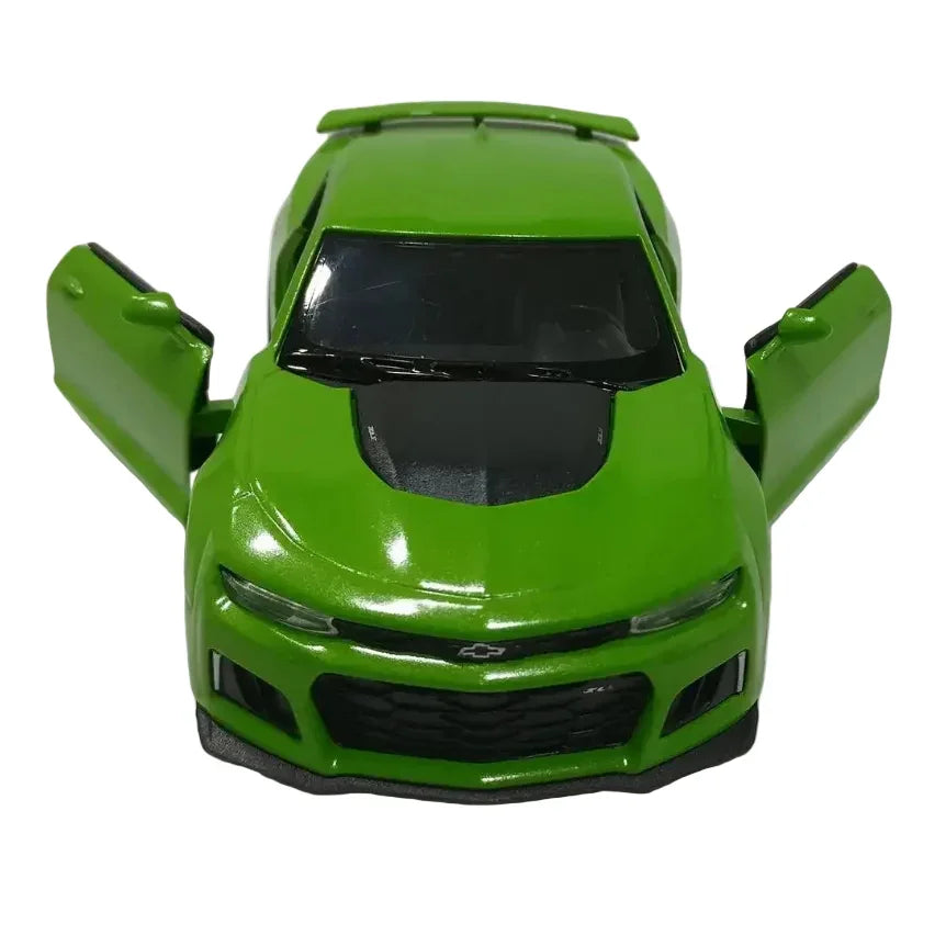 Premium scale diecast model car – Chevrolet Camaro ZL1 2017, 1:36 Scale (Green) Collectible