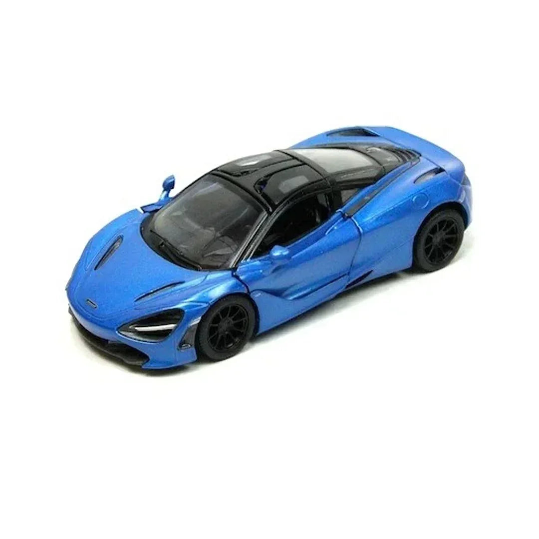 Premium scale diecast model car – McLaren 720S, 1:36 Scale (Blue) Collectible