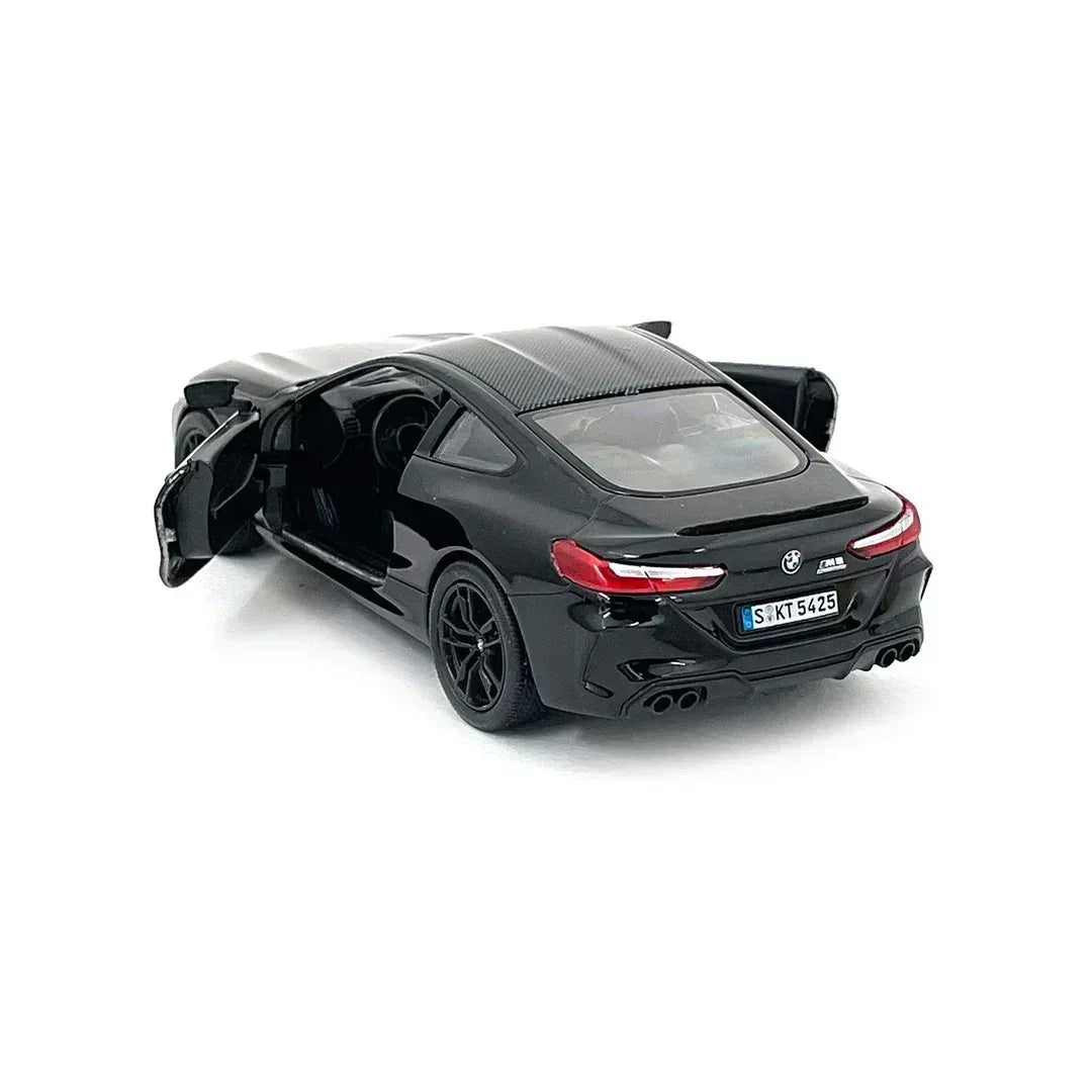 Premium scale diecast model car – BMW M8 Competition Coupe, 1:36 Scale (Black) Collectible