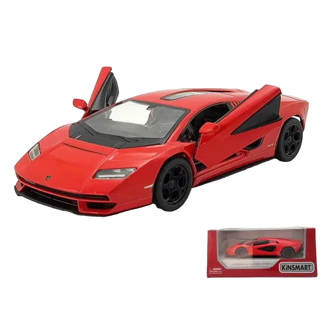 Premium scale diecast model car – Lamborghini Countach LPI 800-4, 1:36 Scale (Red) Collectible