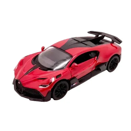 Premium scale diecast model car – Bugatti Divo, 1:36 Scale (Red) Collectible