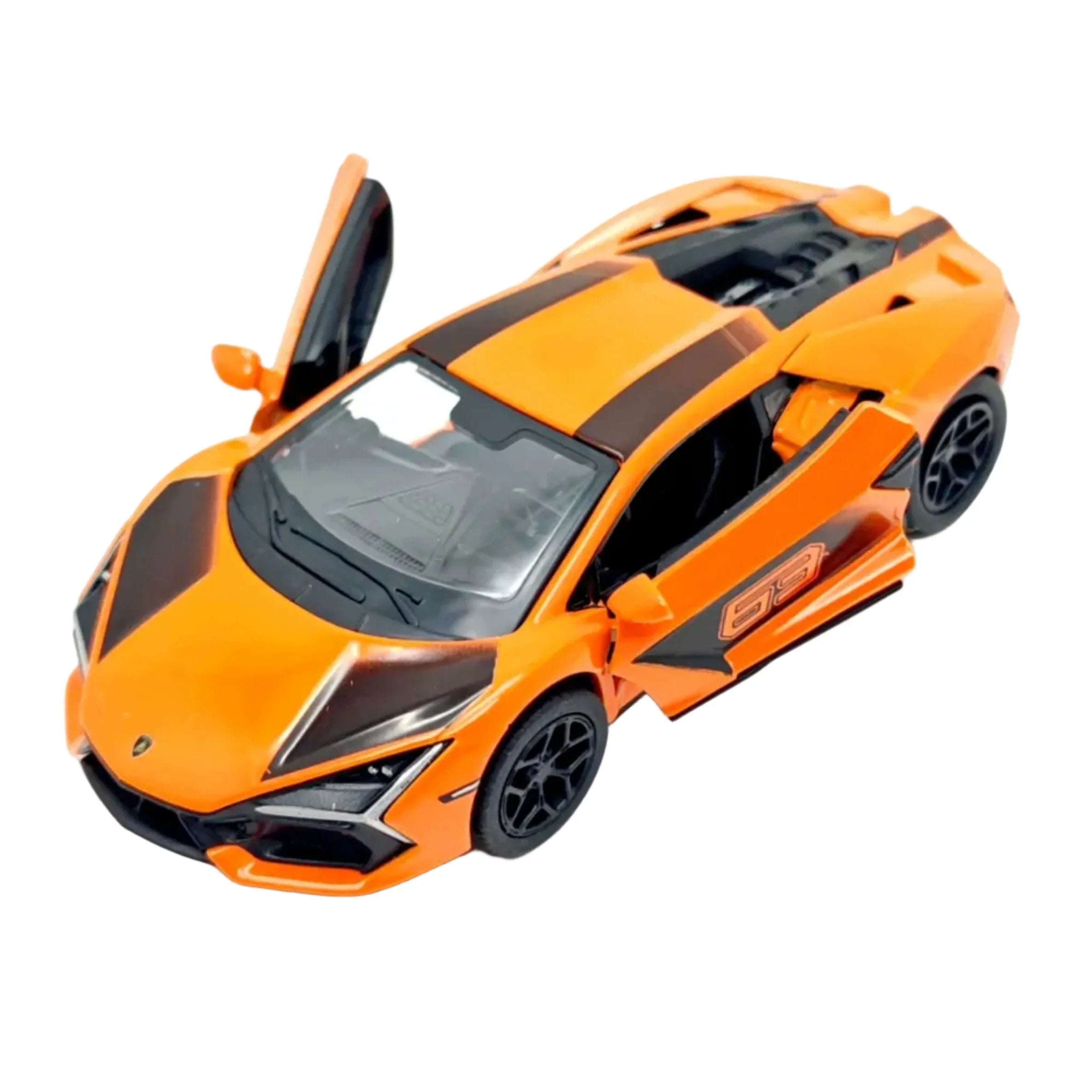 Premium scale diecast model car – Lamborghini Revuelto (Livery Edition), 1:36 Scale (Orange) Collectible