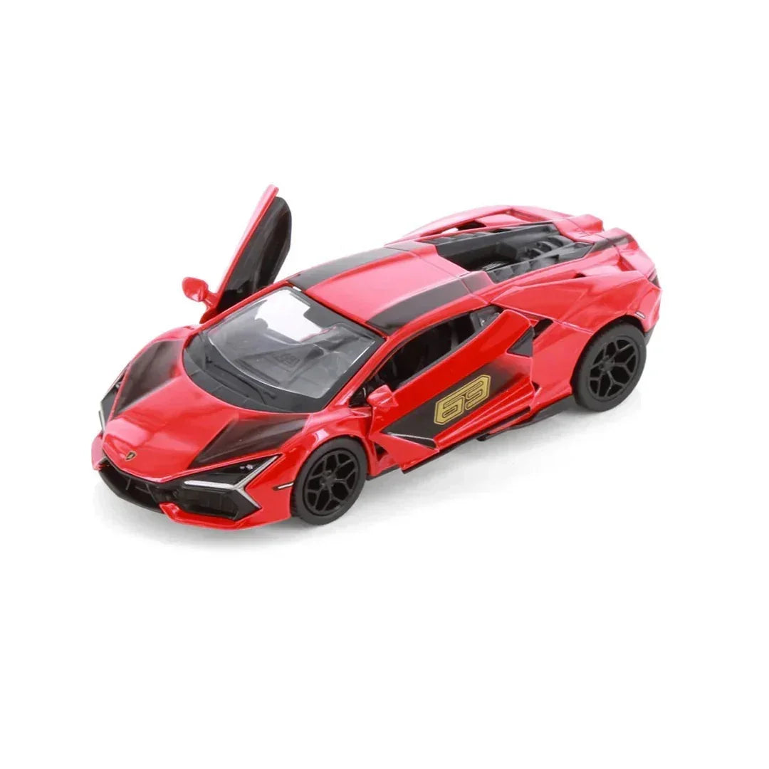 Premium scale diecast model car – Lamborghini Revuelto (Livery Edition), 1:36 Scale (Red) Collectible