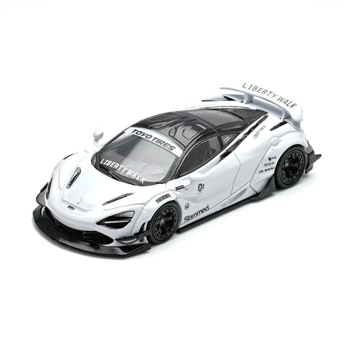 Premium scale diecast model car – *PRE-ORDER* " Liberty Walk 720S (Chance of Chase Car) 1/6", 1:64 Scale Collectible