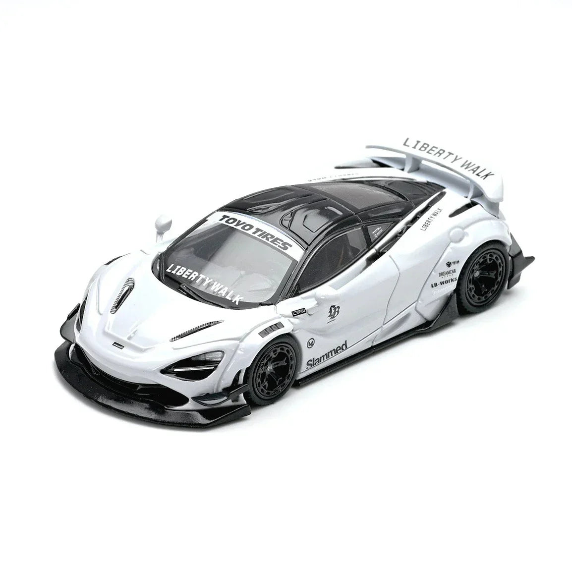 Premium scale diecast model car – *PRE-ORDER* " Liberty Walk 720S (Chance of Chase Car) 1/6", 1:64 Scale Collectible
