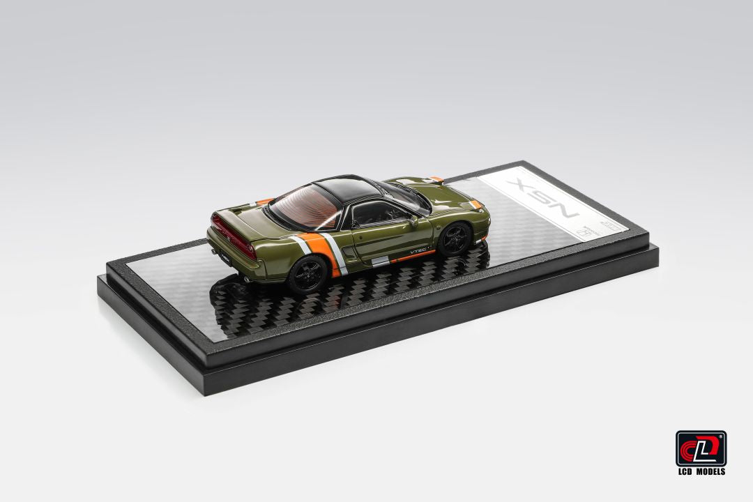 Premium scale diecast model car – *HEC 2026* Honda NSX-NA1, 1:64 Scale (Green) Collectible