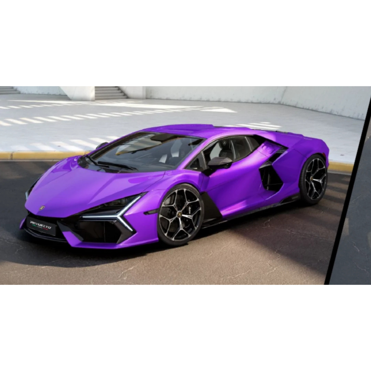 Lamborghini Revuelto-Viola bast, 1:64 Scale (Purple)