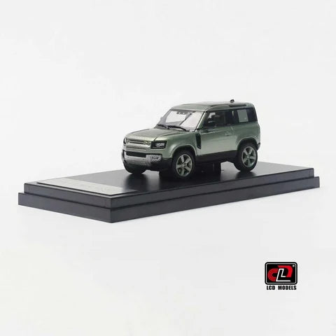 Land Rover DEFENDER 90, 1:64 Scale (Green)