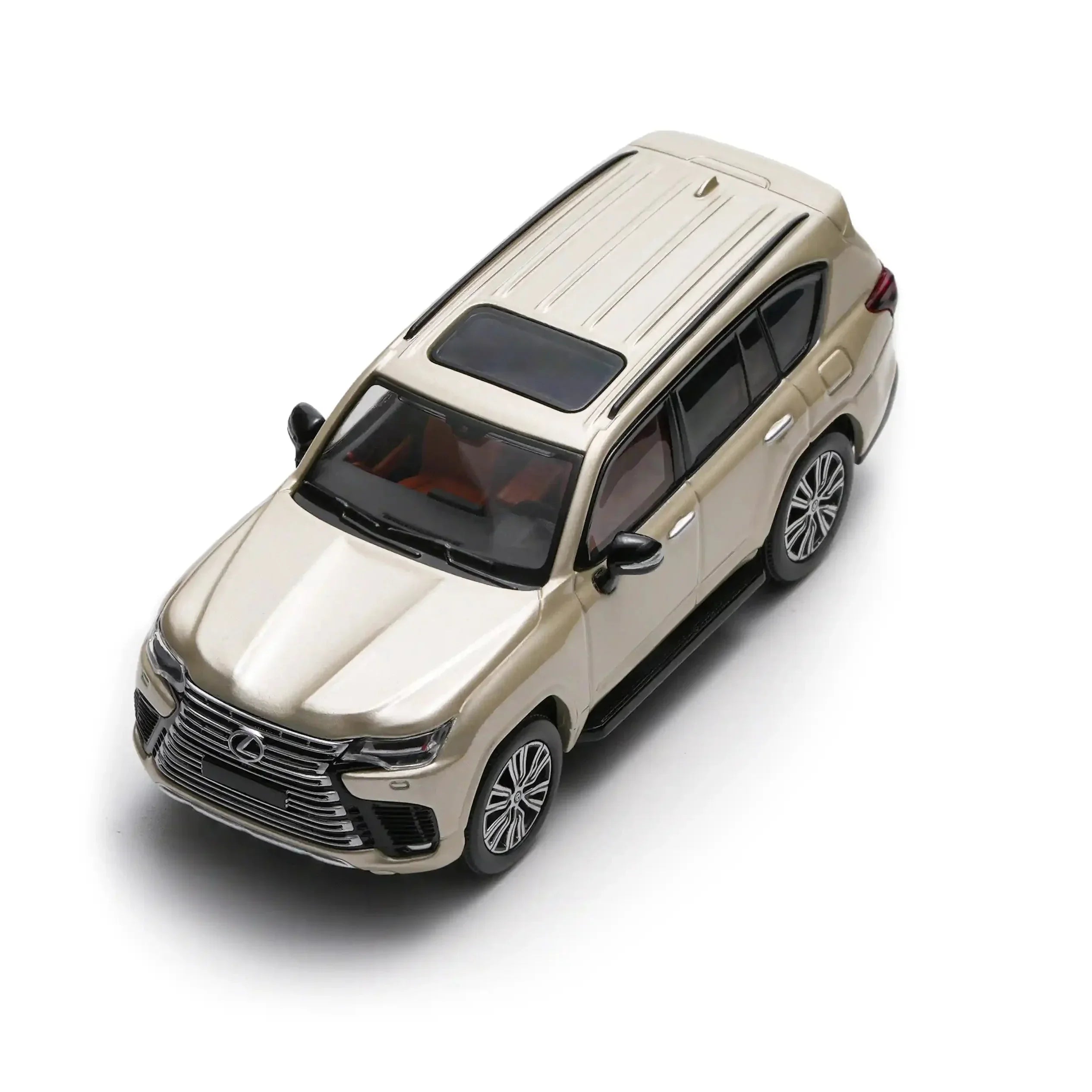 Premium scale diecast model car – Lexus LS LX600 2022, 1:64 Scale (Gold) Collectible