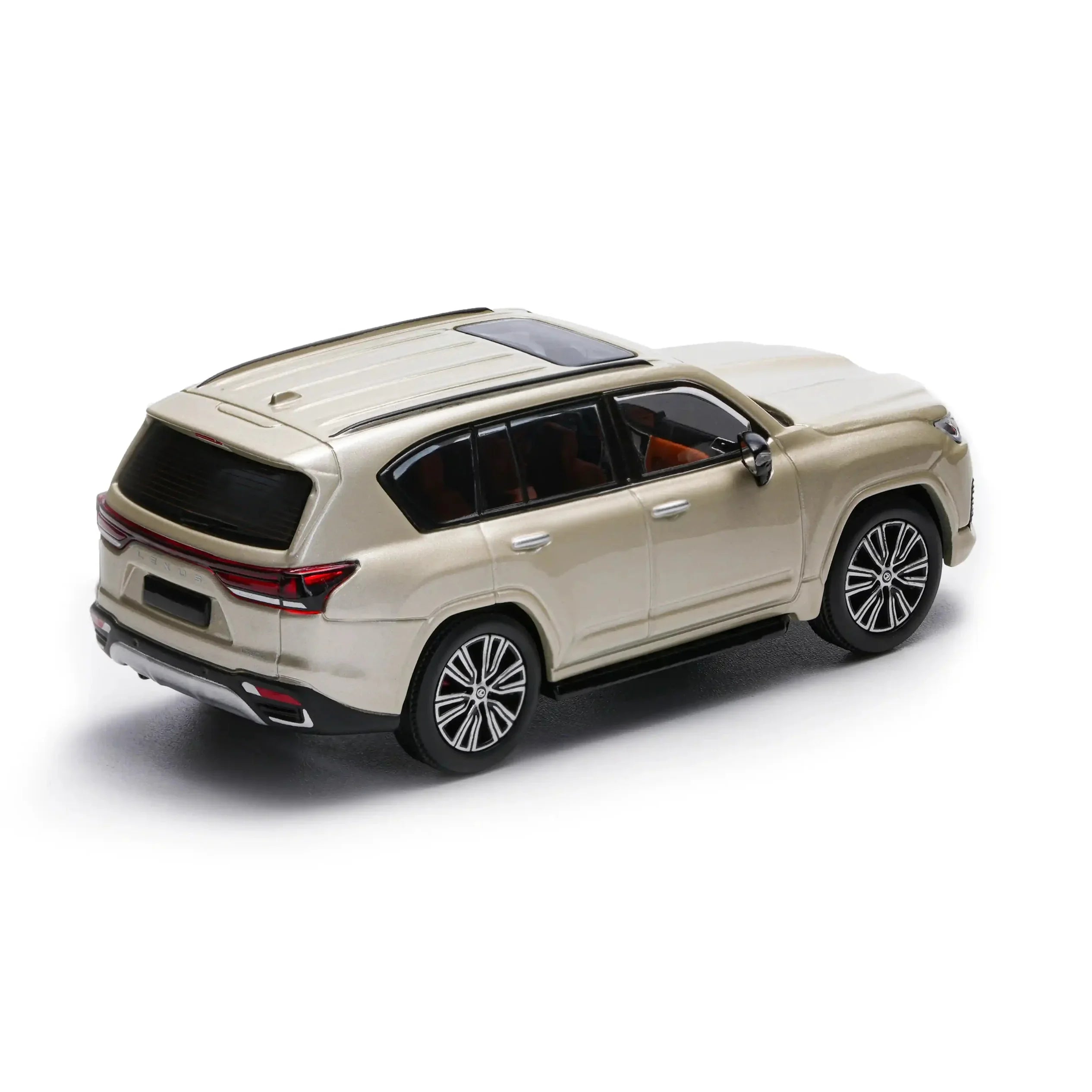 Premium scale diecast model car – Lexus LS LX600 2022, 1:64 Scale (Gold) Collectible