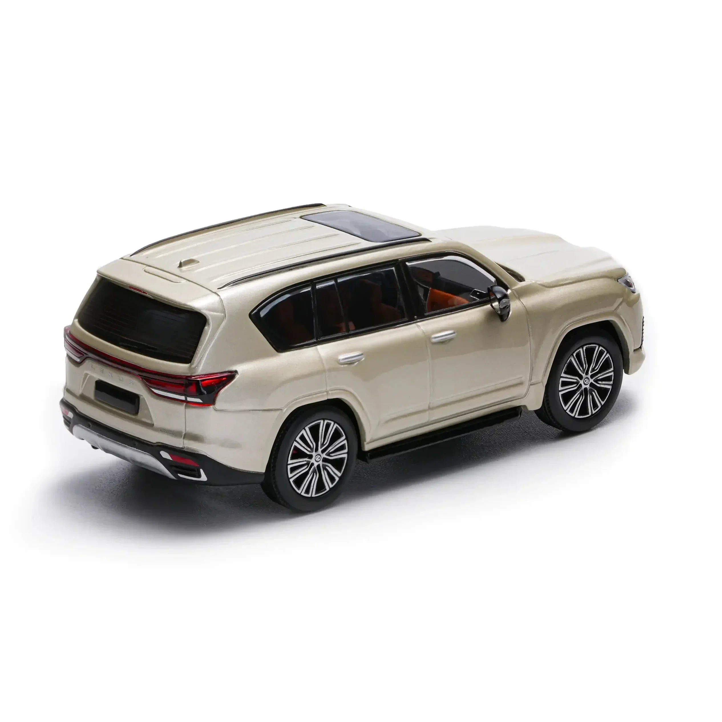 Premium scale diecast model car – Lexus LS LX600 2022, 1:64 Scale (Gold) Collectible